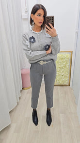 Pantalone Zaira Grigio
